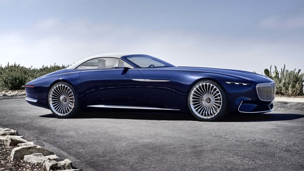 Michael Keaton's Batman will roll in the Mercedes-Maybach 6 concept