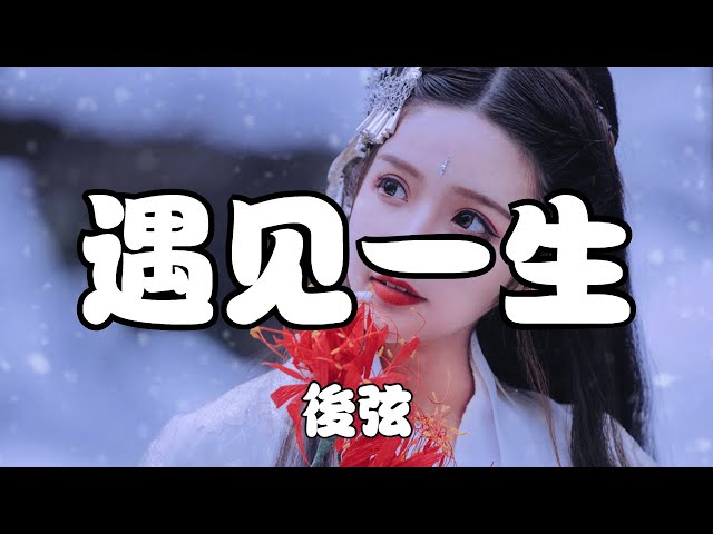 后弦 - 遇见一生【遇见你服下名叫一生的毒药，勾了魂被你脣边淡淡的色号】【2021抖音歌曲】动态歌词 | 完整版