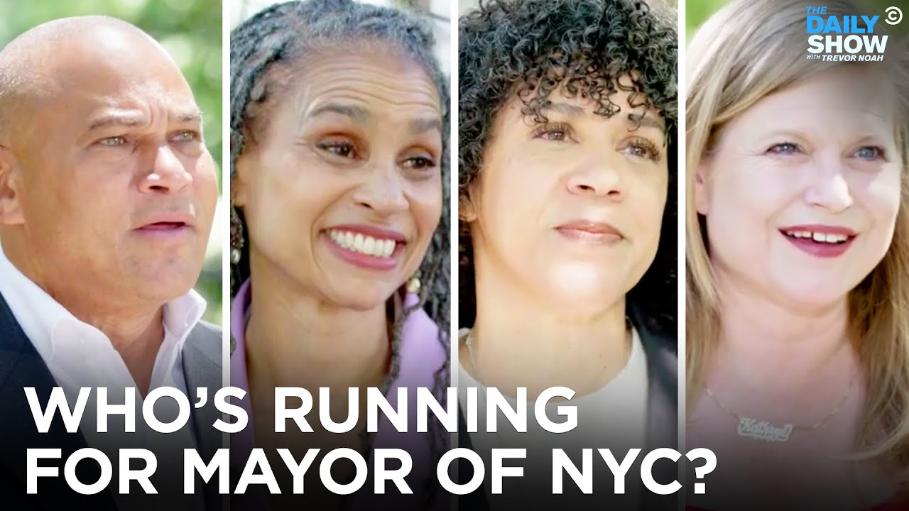 Meet The NYC Mayoral Candidates | The Daily Show