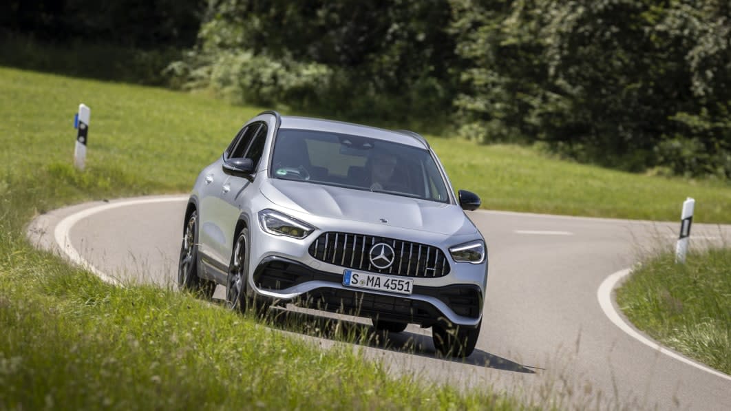 2021 Mercedes-AMG GLA 45 First Drive Review | Practical, potent, petite ... and pricey