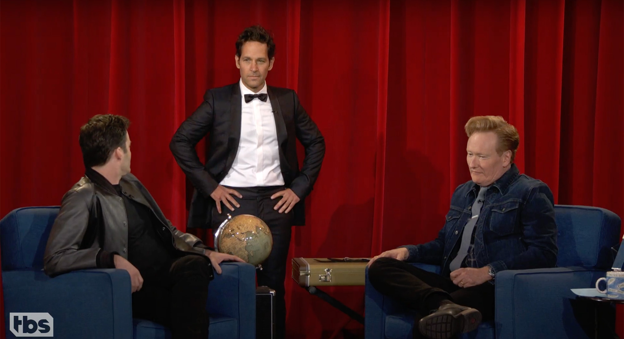 Paul Rudd crashes final season of Conan for one last Mac and Me bit