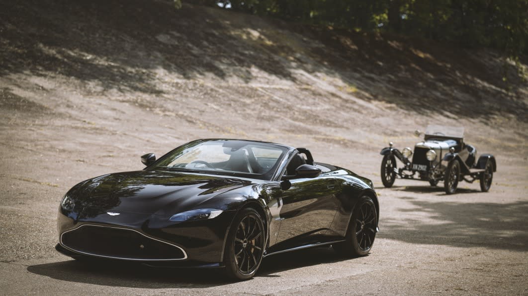 Aston Martin Vantage Roadster limited edition gets 100-year-old styling cues