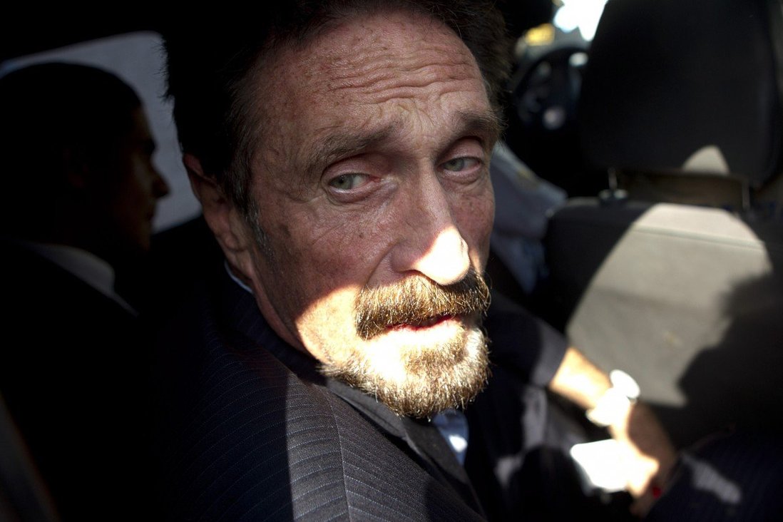 Epstein-like conspiracy theories spread after John McAfee’s suicide