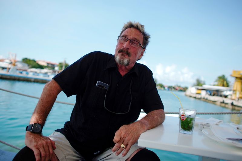 Lawyer saw no sign that software mogul McAfee would kill himself