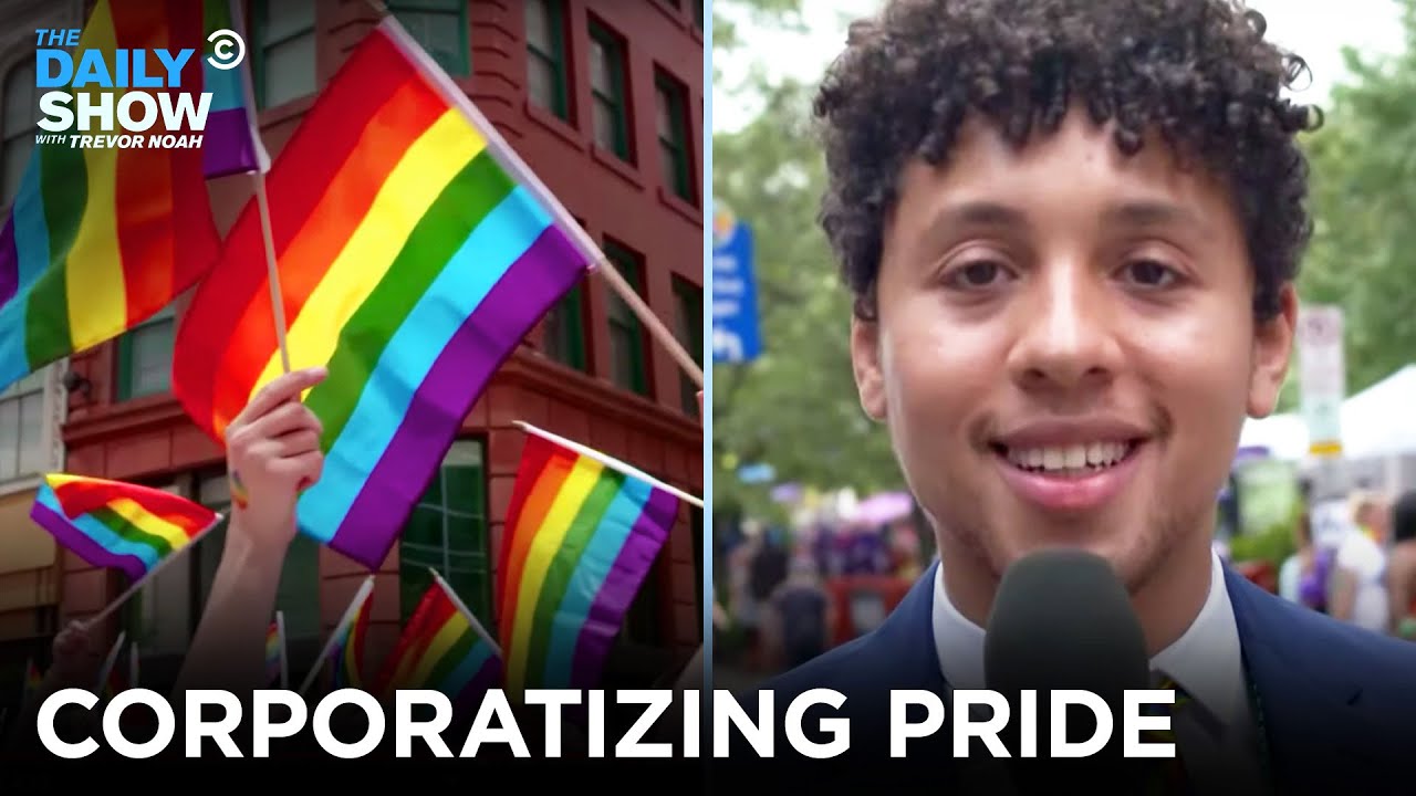 Corporations Capitalize on Pride Month | The Daily Show
