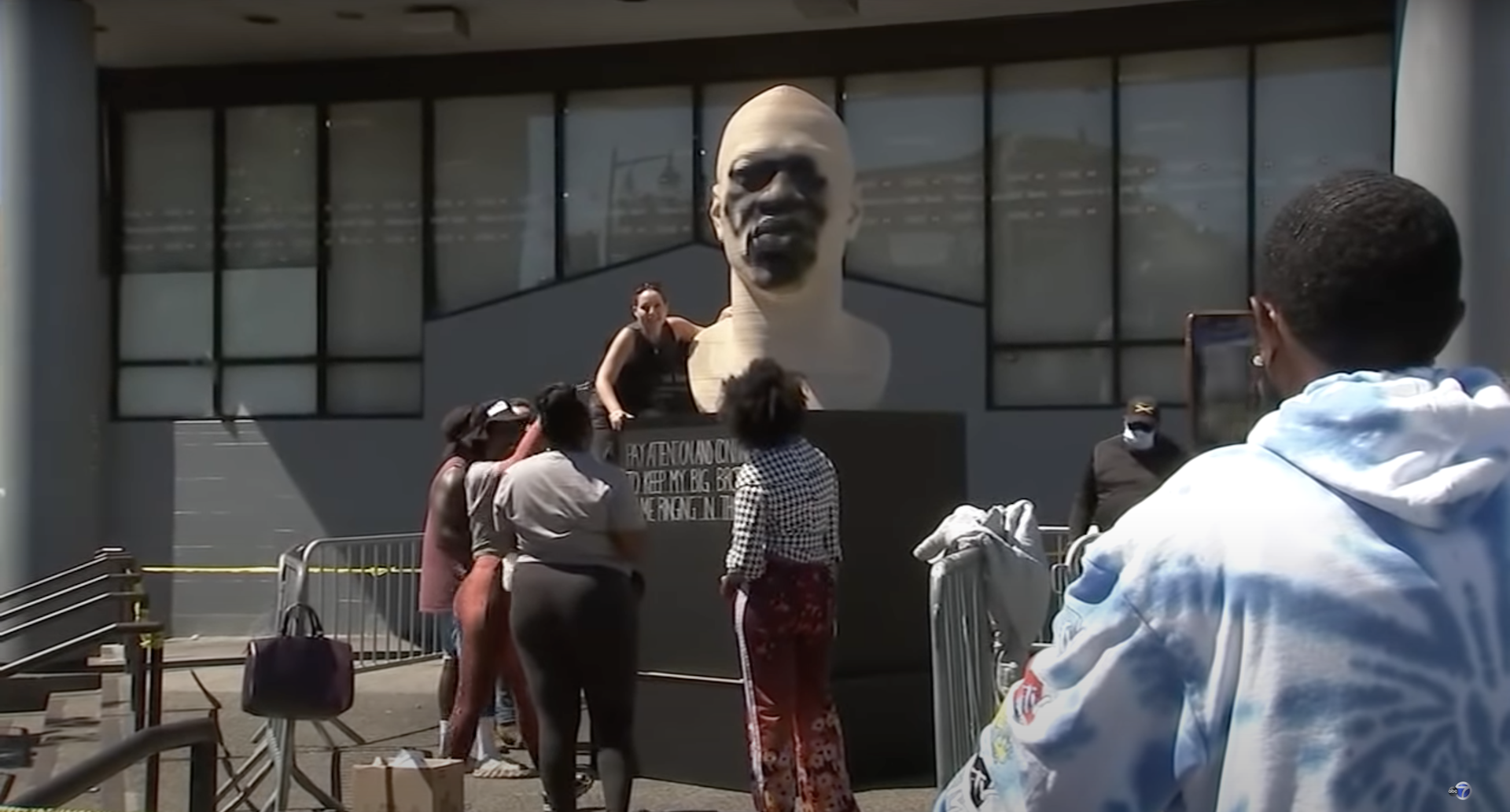 George Floyd Statues in New Jersey and New York Vandalized, Being Investigated As Hate Crime