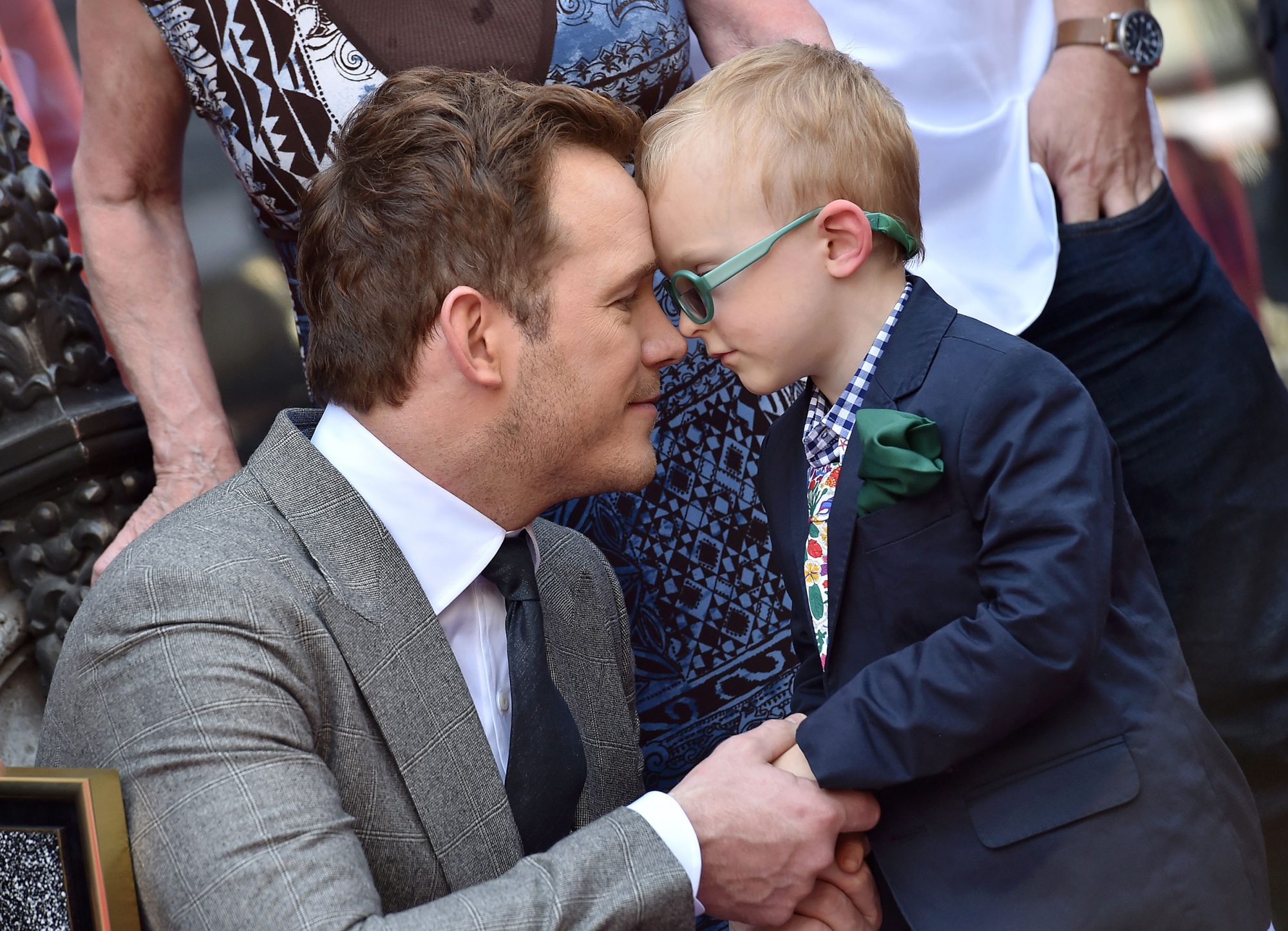 Chris Pratt Says Son Jack Was Harnessed In and 'Flying Around' While On Tomorrow War Set with Dad