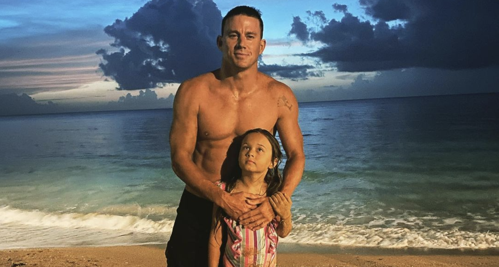 Channing Tatum shares 1st photo of daughter Everly's face: 'You are my world and my heart'