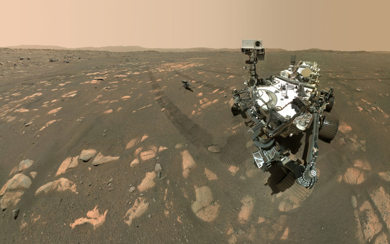 NASA's Perseverance rover shot 62 images for its iconic selfie with Ingenuity