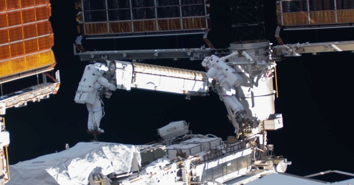 NASA Is Streaming Space Station Repairs On Twitch