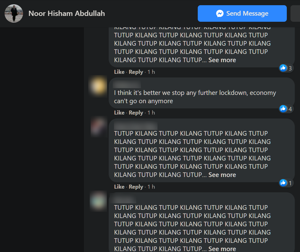 确诊数居高不下，人民愤怒难耐？！“Tutup Kilang”灌爆各领袖脸书！