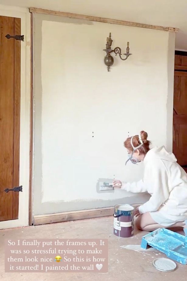 Pregnant Stacey Solomon transforms room with chic makeover in just one afternoon