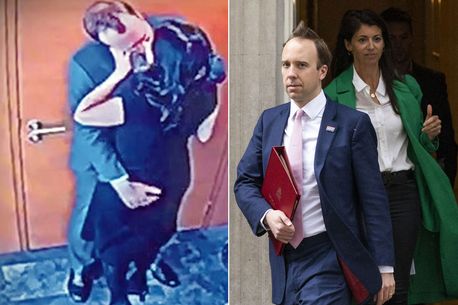 Body language expert analyses Hancock kiss video - from hip-wiggle to submissive ritual