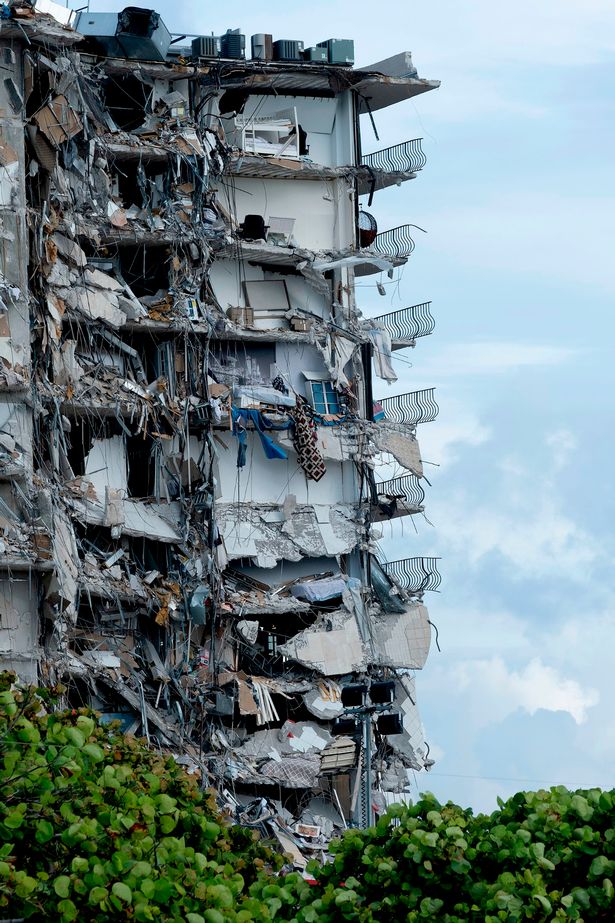 Miami apartment block had ‘major damage’ before collapse as ‘human remains' found