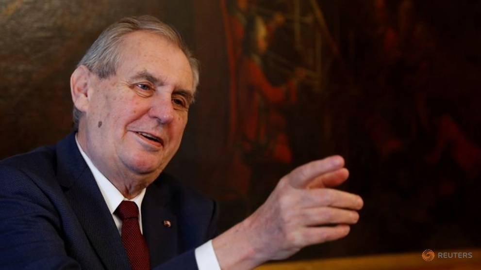 Czech President Zeman calls transgender people 'disgusting'