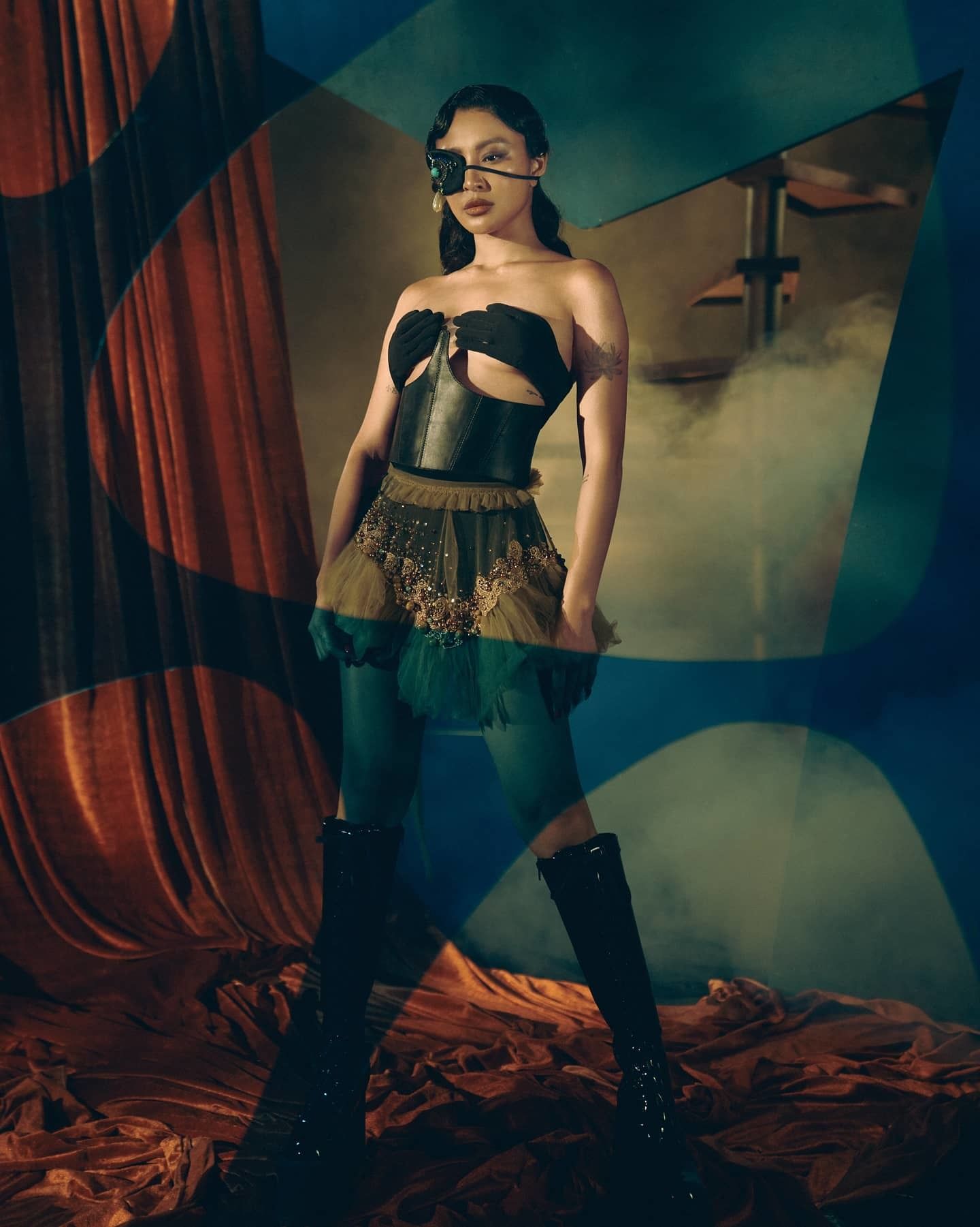 Nadine Lustre on putting together theatre and music in her first-ever online concert 'Absolute Madness': "We really wanted to push the envelope and just do something crazy."
