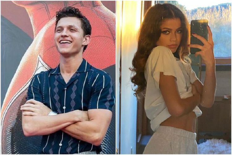 Spider-Man's Tom Holland and Zendaya spotted sharing kiss in car | Nestia