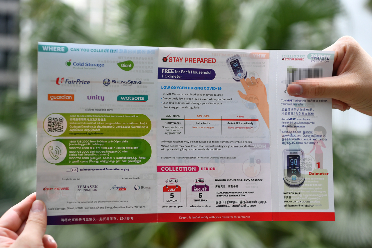 'I accidentally threw away the leaflet': Residents appeal for new redemption leaflets for free oximeter