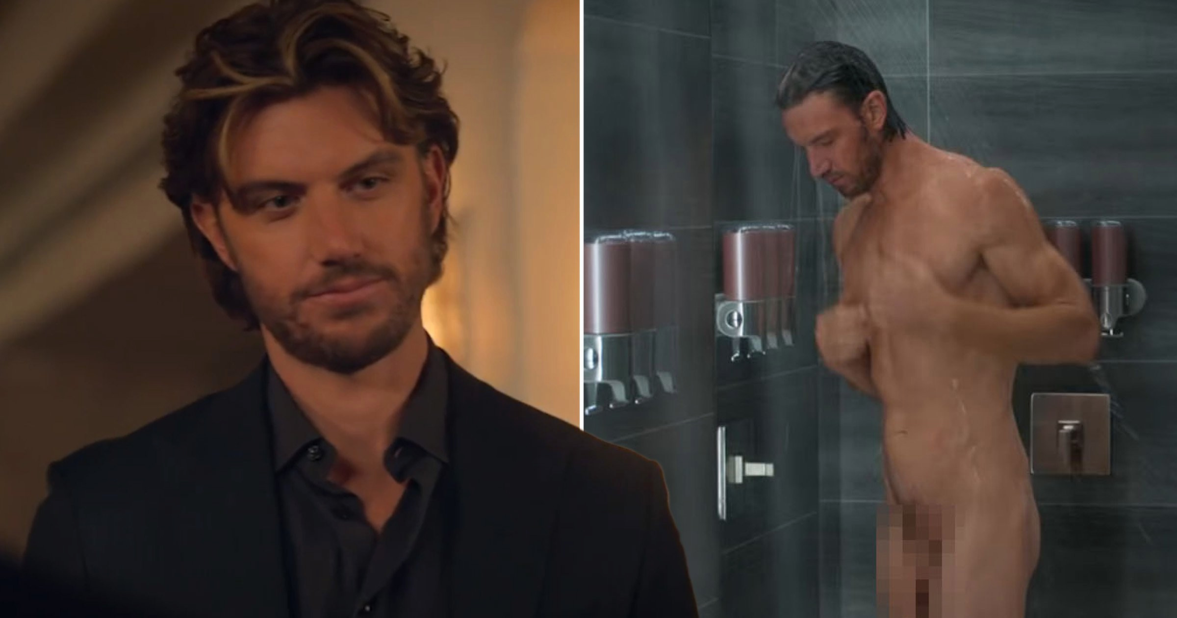 Sex/Life fans notice a glaring mistake in Adam Demos’ nude shower scene