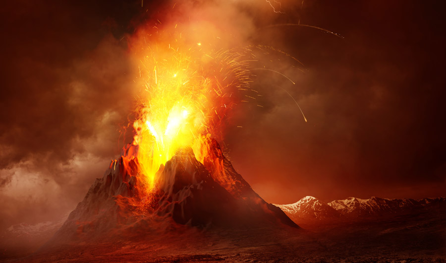 Humans Spared Worst of Volcanic Supereruption 74000 Years Ago