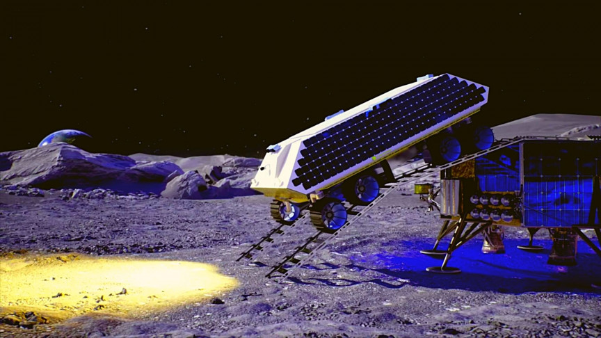 Space Miners Want to Blow Up the Moon's Surface to Harvest Water