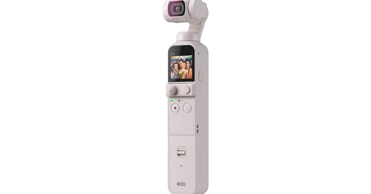 DJI’s Pocket 2 4K vlogger cam now comes in white