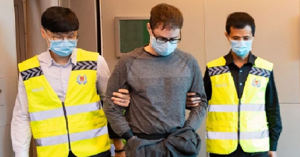 Canadian man WHO robbed bank in SG gets 5 years & 6 strokes of rotan