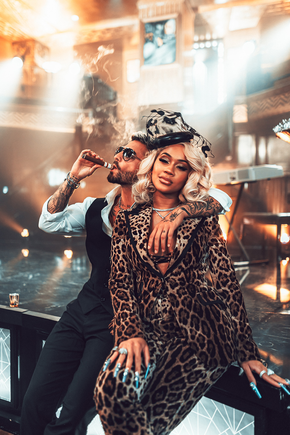 Watch Maluma Drunkenly Sing to Scott Disick and Saweetie in Music Video for 'Sobrio'