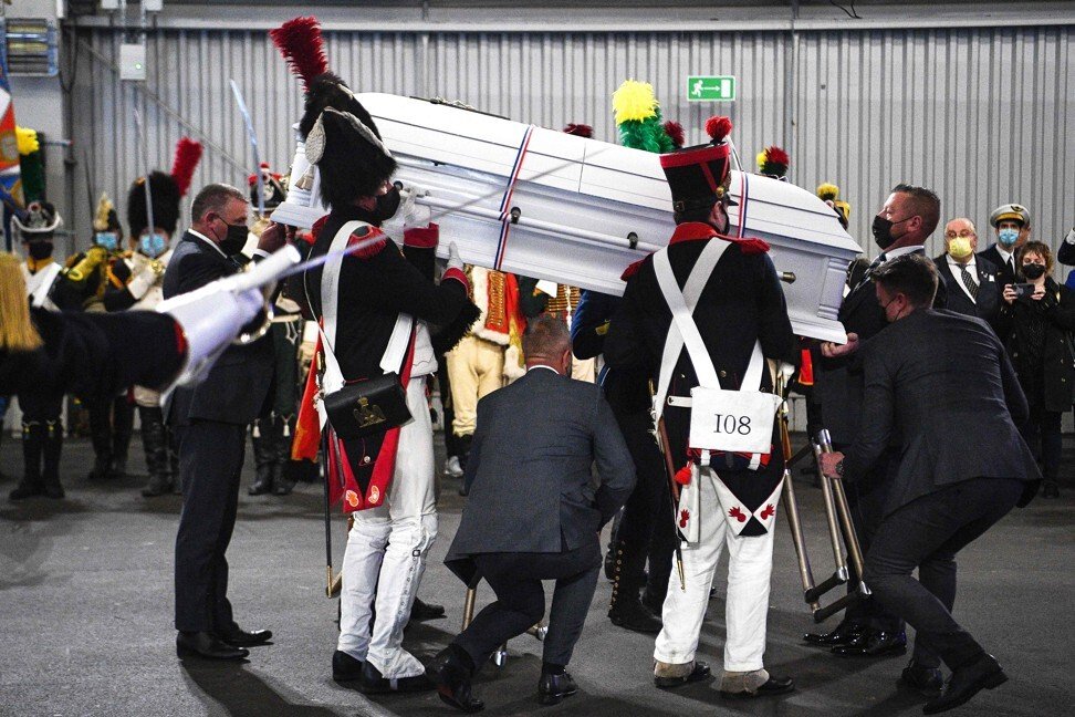 Remains of Napoleonic general brought back to France from Russia after more than 200 years