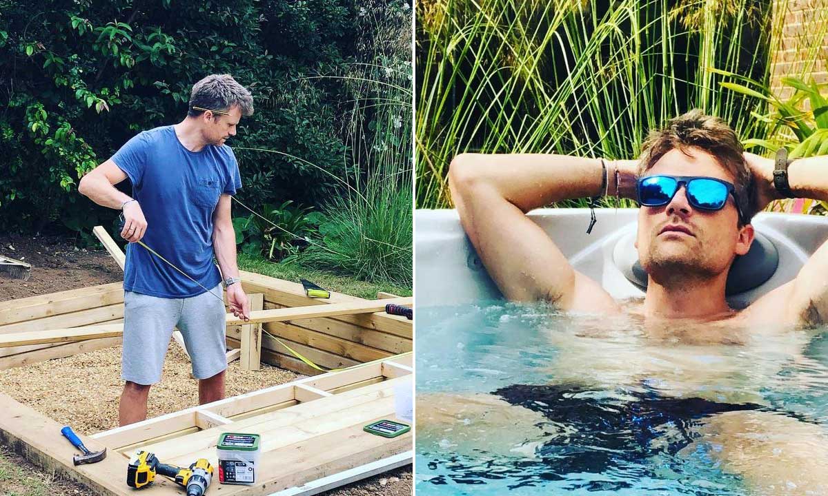 A Place in the Sun's Ben Hillman shows off envy-inducing hot tub after DIY garden transformation