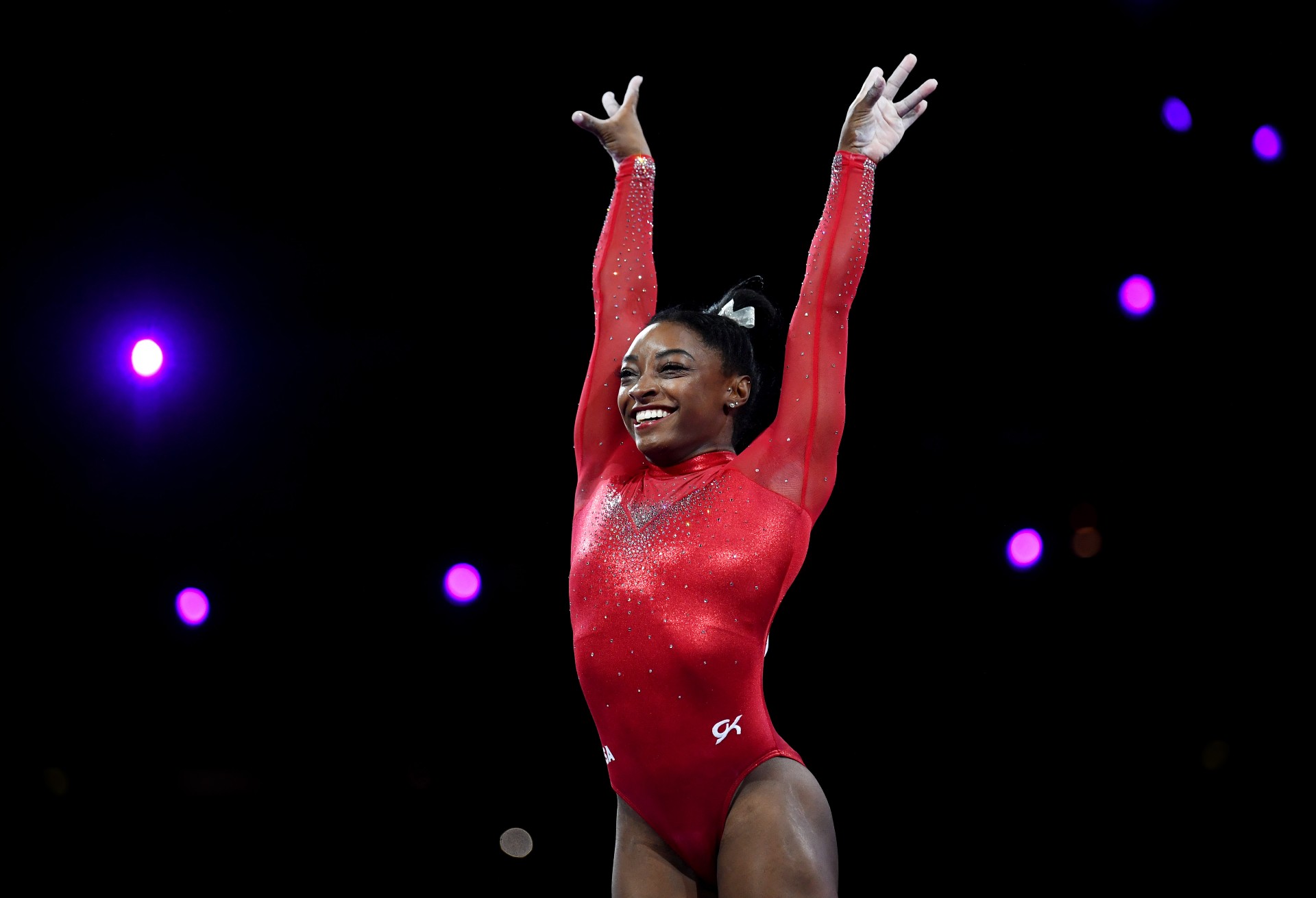 Simone Biles Just Nailed a Historic Vault During Olympic Practice