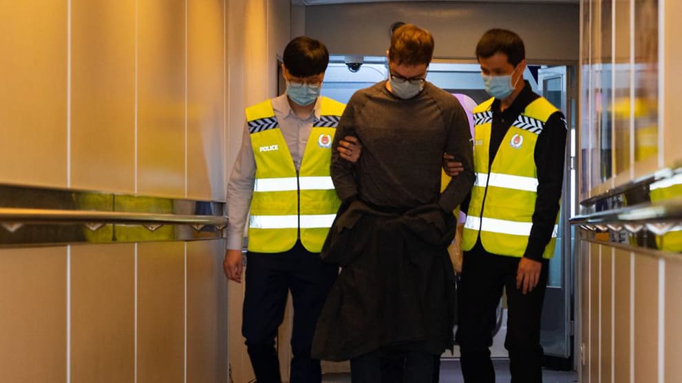 StanChart robber David Roach's caning sentence set aside to fulfil assurance given to UK