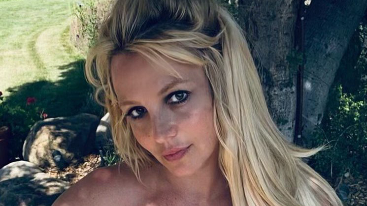 Britney Spears Posed Topless on Instagram