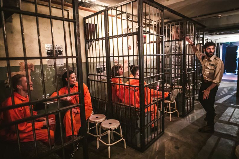 Inside the bar behind bars - jail-themed boozer where punters are 'inmates'