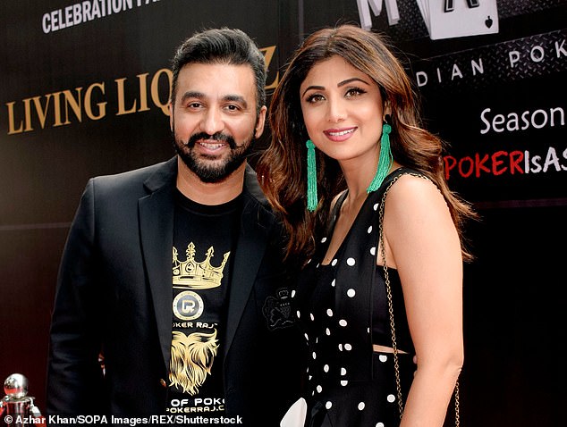 Police seize 48 terabytes of 'mostly adult' images and videos in raid on Bollywood star Shilpa Shetty's home and plan to quiz her again as part of probe into her husband's 'porn racket'