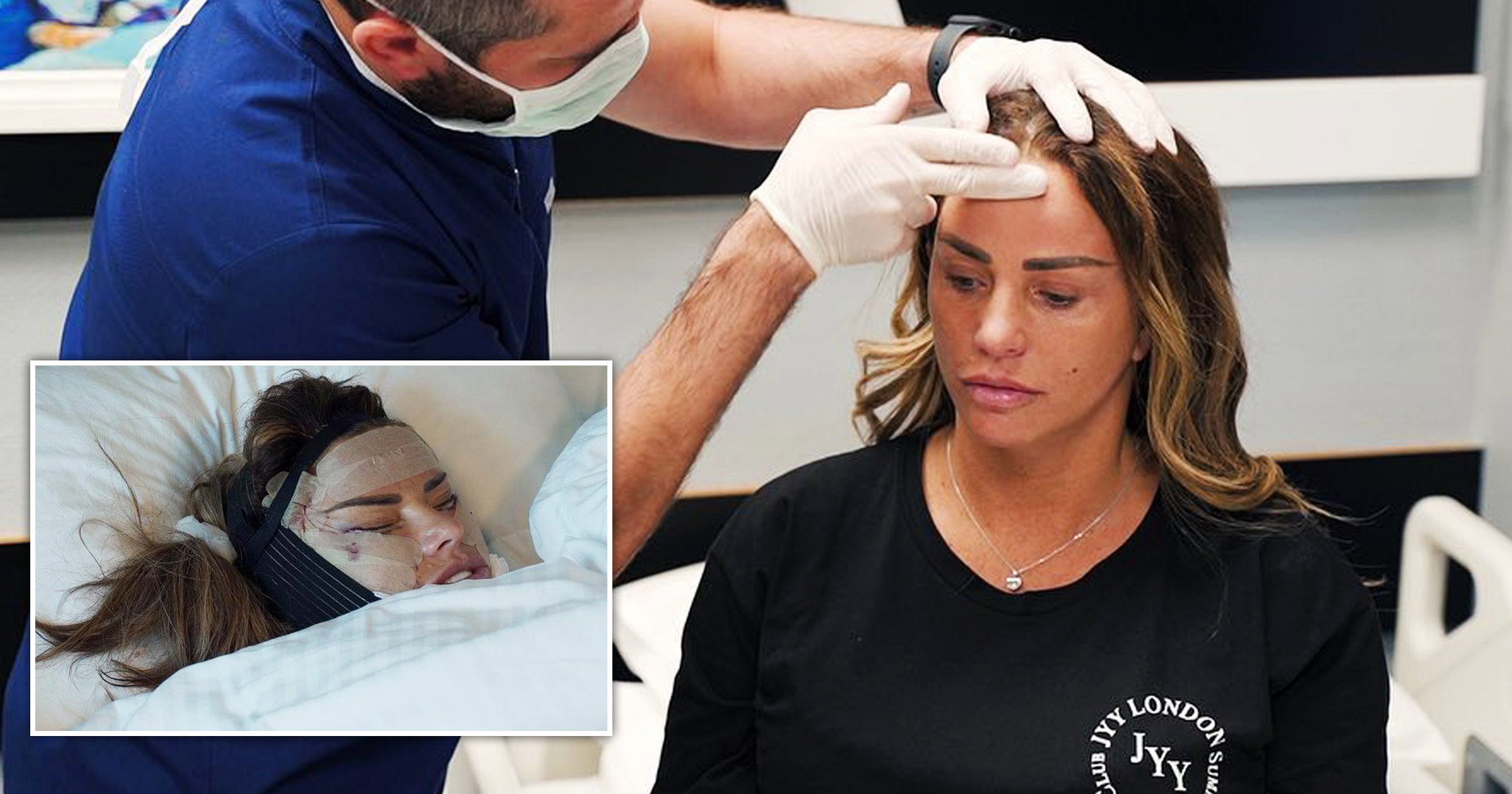 Katie Price shares harrowing glimpse into surgeries with shocking photos