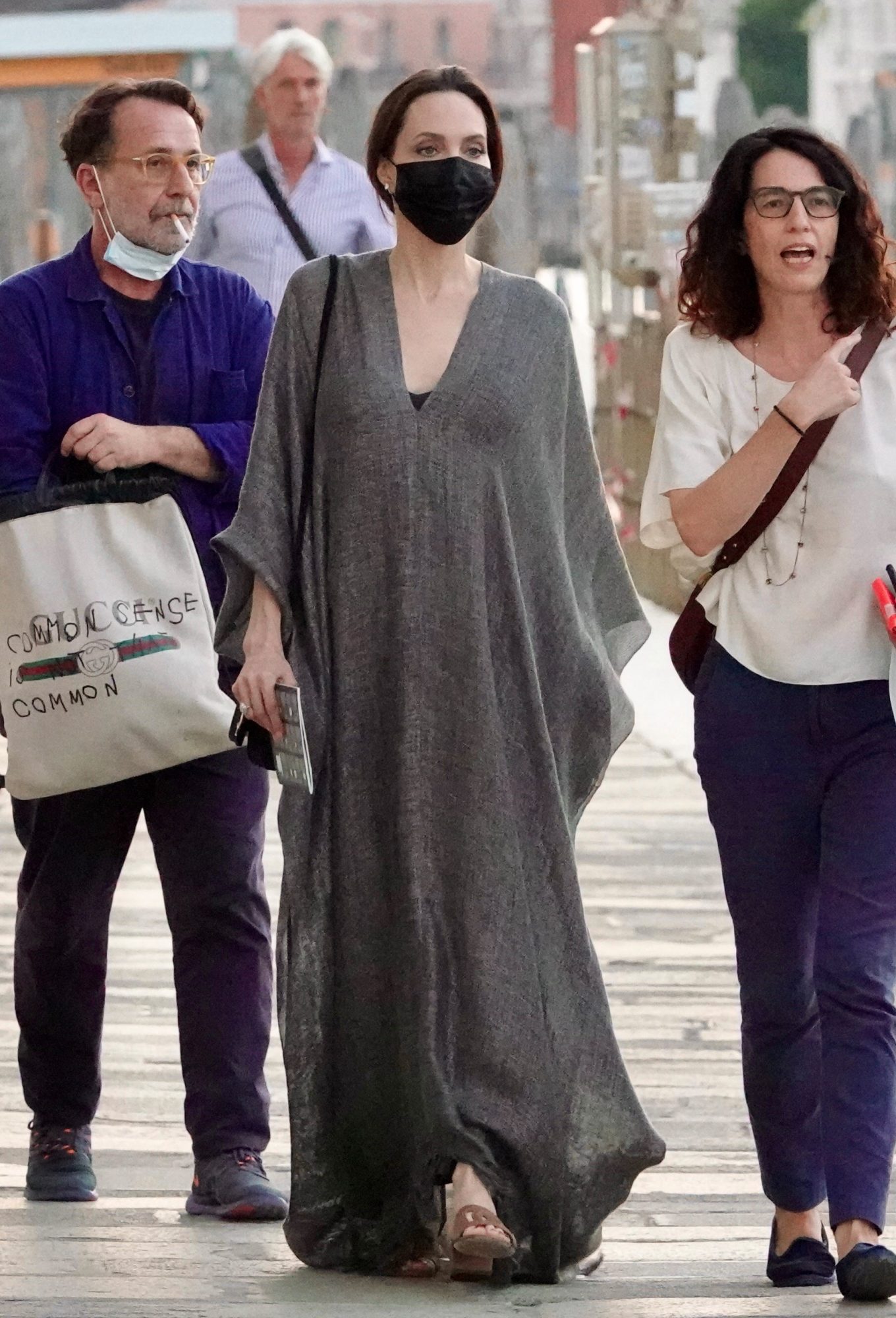 Of Course Angelina Jolie's Summer Look Is Goth