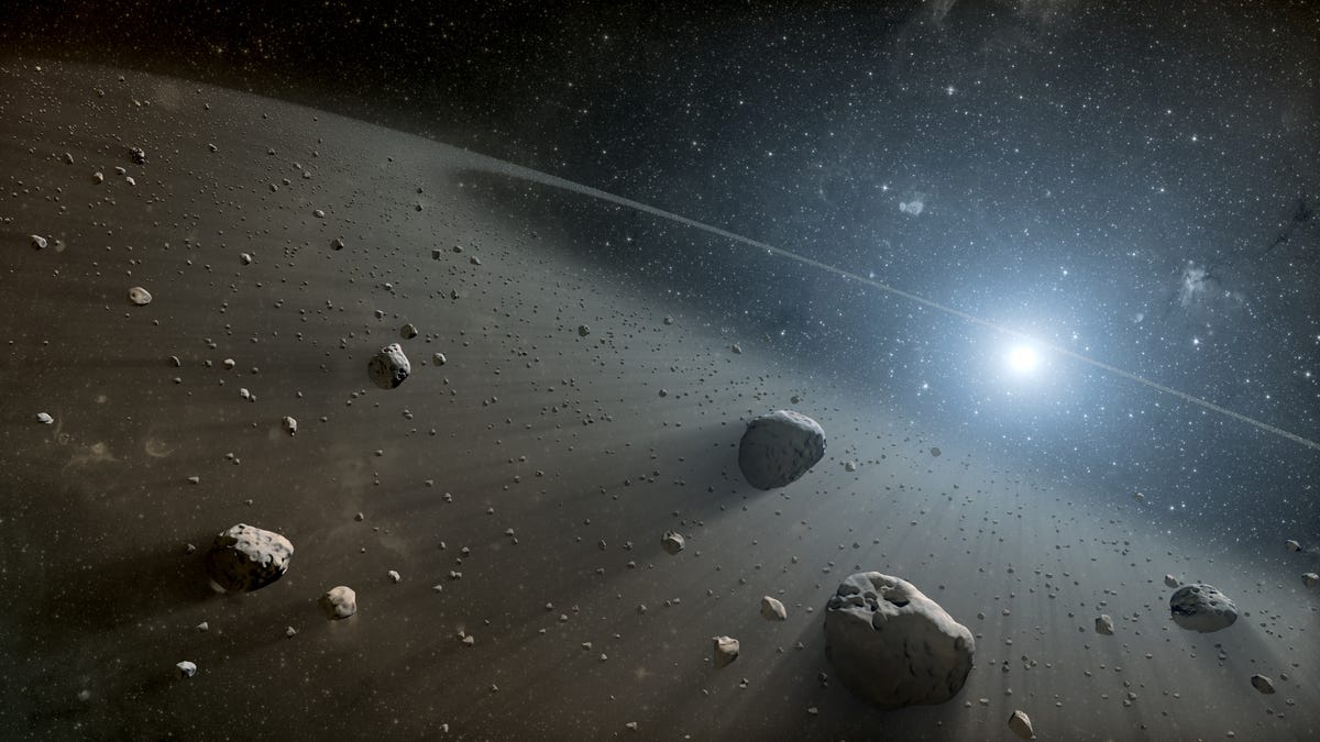 Astronomers Spot Two Unusually Red Objects in the Asteroid Belt