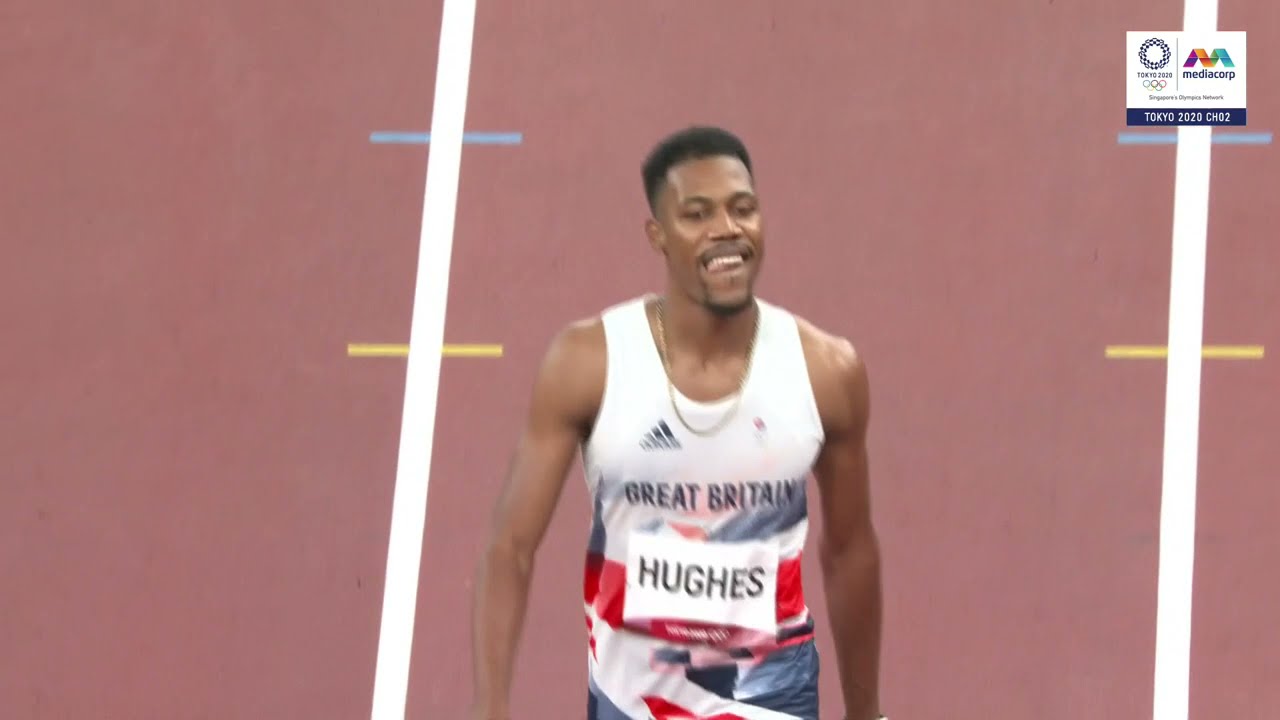 British sprinter Zharnel Hughes disqualified from men's 100m final