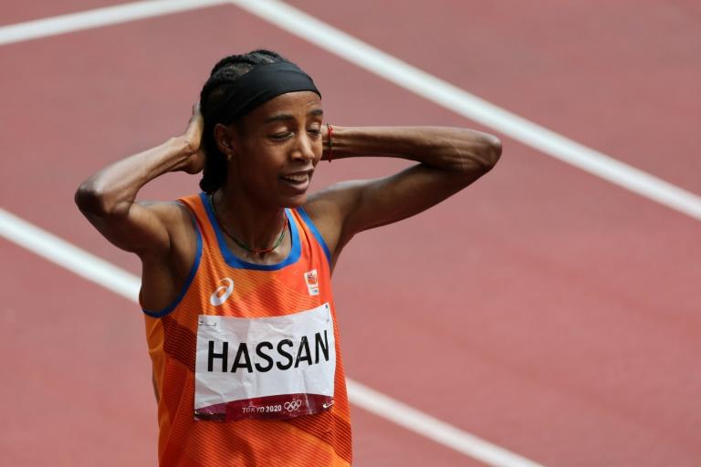 Hassan keeps Olympic treble hopes alive despite 1500m tumble
