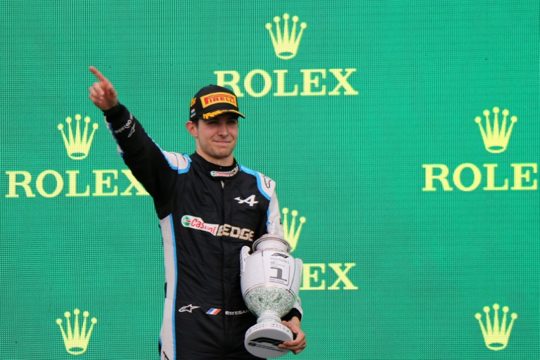 Ocon wins chaotic Hungarian GP, Hamilton takes championship lead 