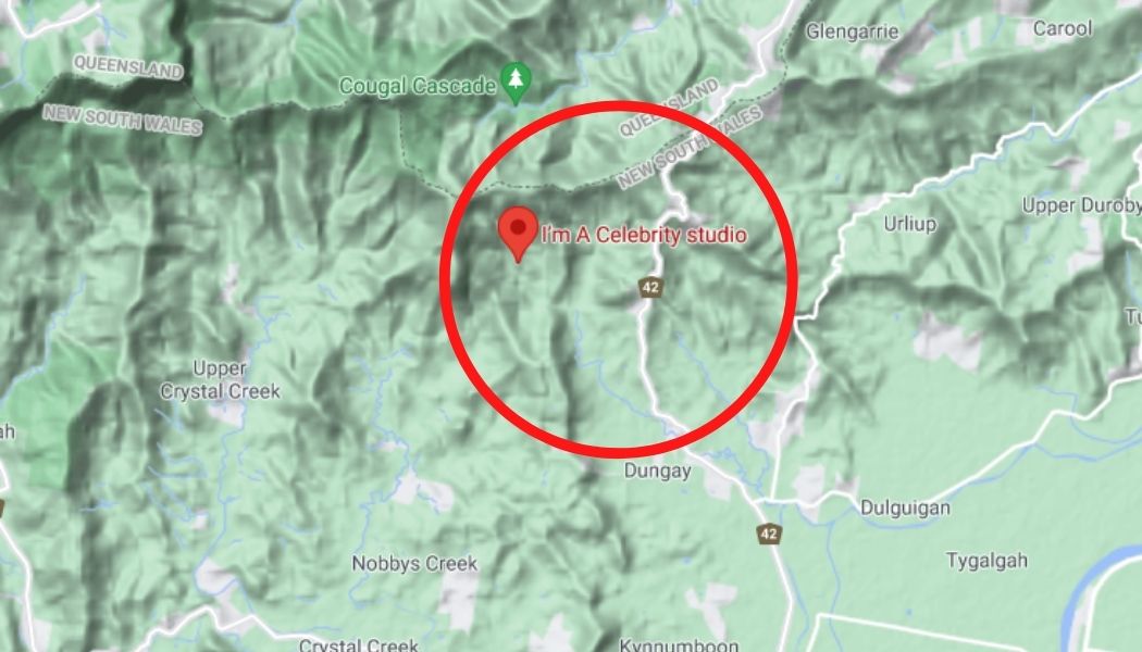 How To Find The I’m A Celebrity Australia Location On Google Maps
