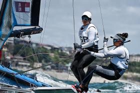 Sailors Lim and Low 'within striking distance' of medal: Dr Tan