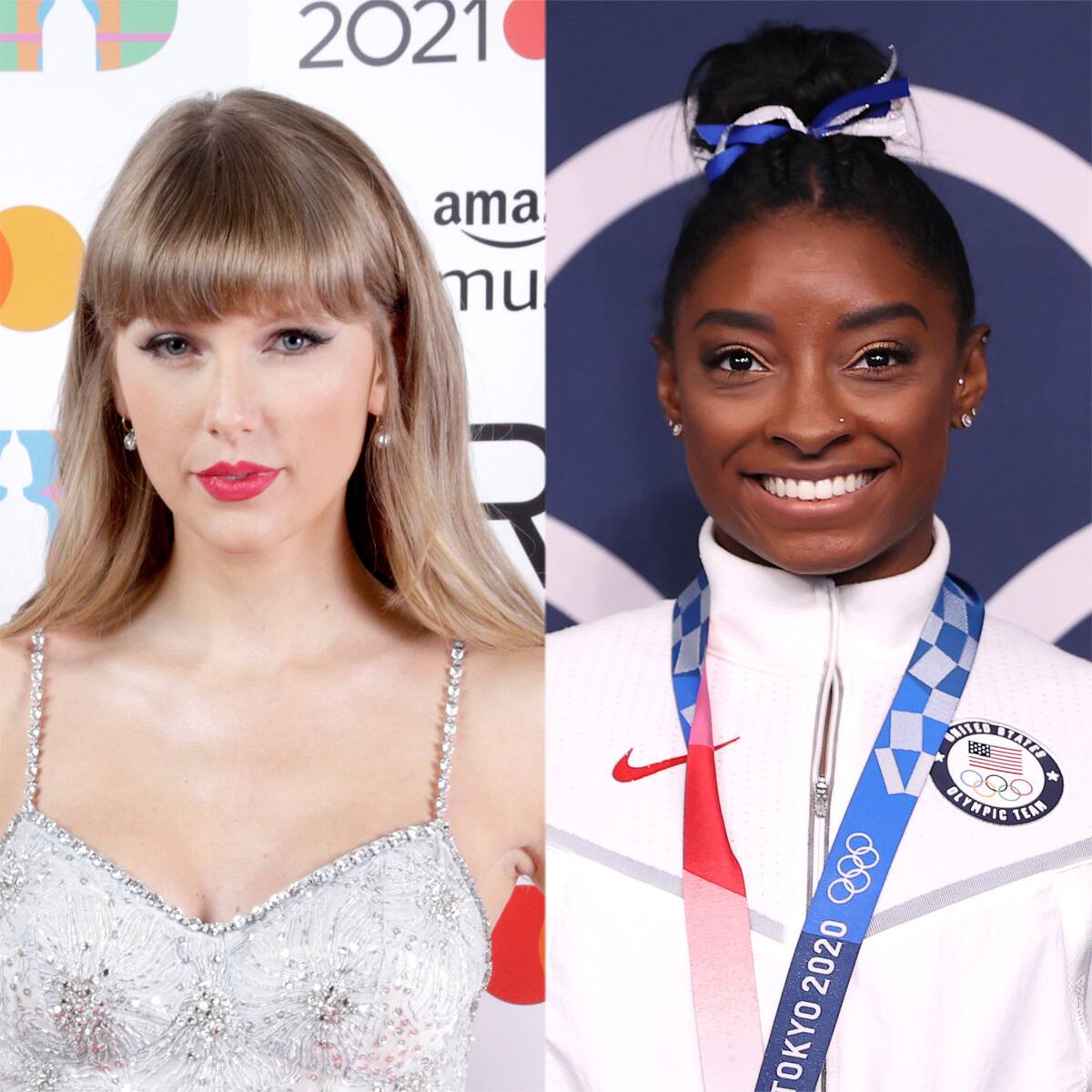 Taylor Swift Tells Simone Biles She "Cried" Seeing Her "Resilience" at the Tokyo Olympics