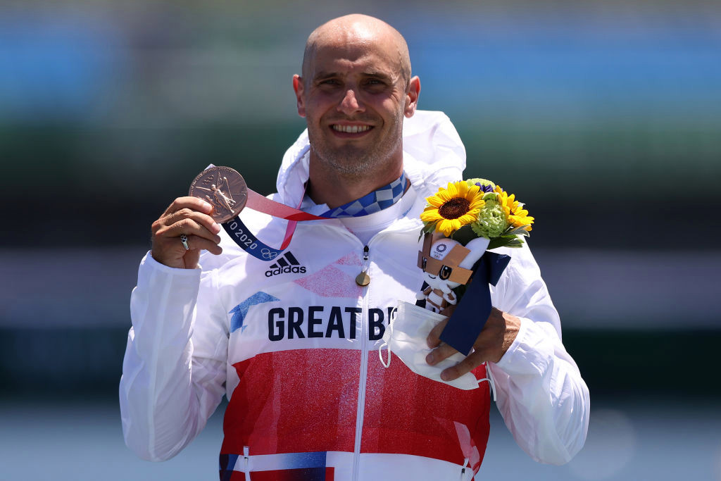 Liam Heath claims sprint canoe bronze to secure fourth Olympic medal