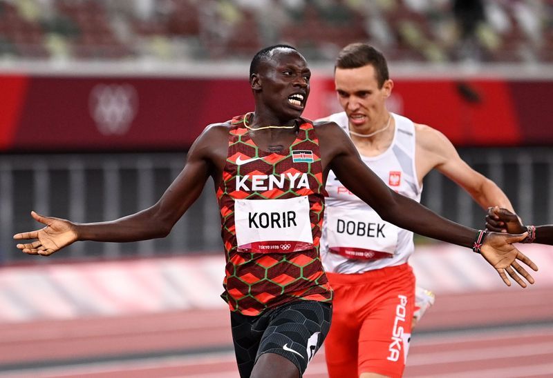 Olympics-Athletics-Korir extends Kenya's 800m dominance