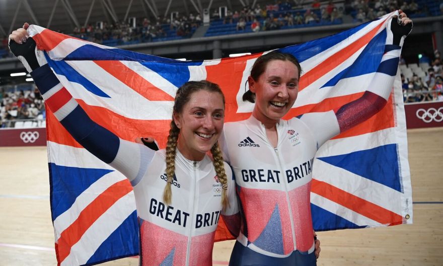 Olympics: Britain's Laura Kenny wins madison for fifth cycling gold