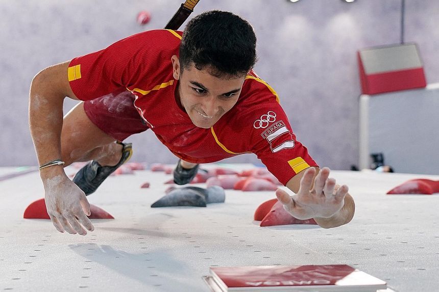 Olympics: Spaniard Lopez, 18, scales new heights with historic sport climbing gold