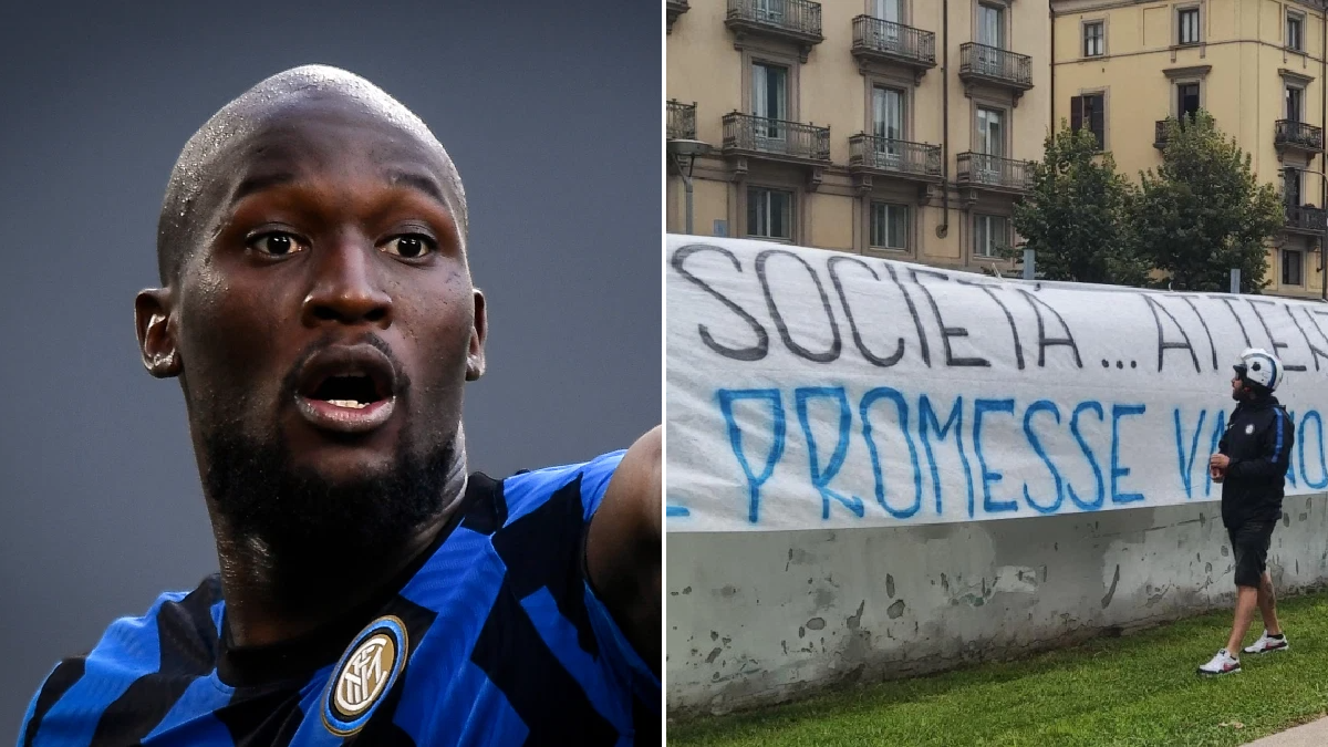 Inter Milan ultras send sinister warning to owners over Chelsea transfer target Romelu Lukaku