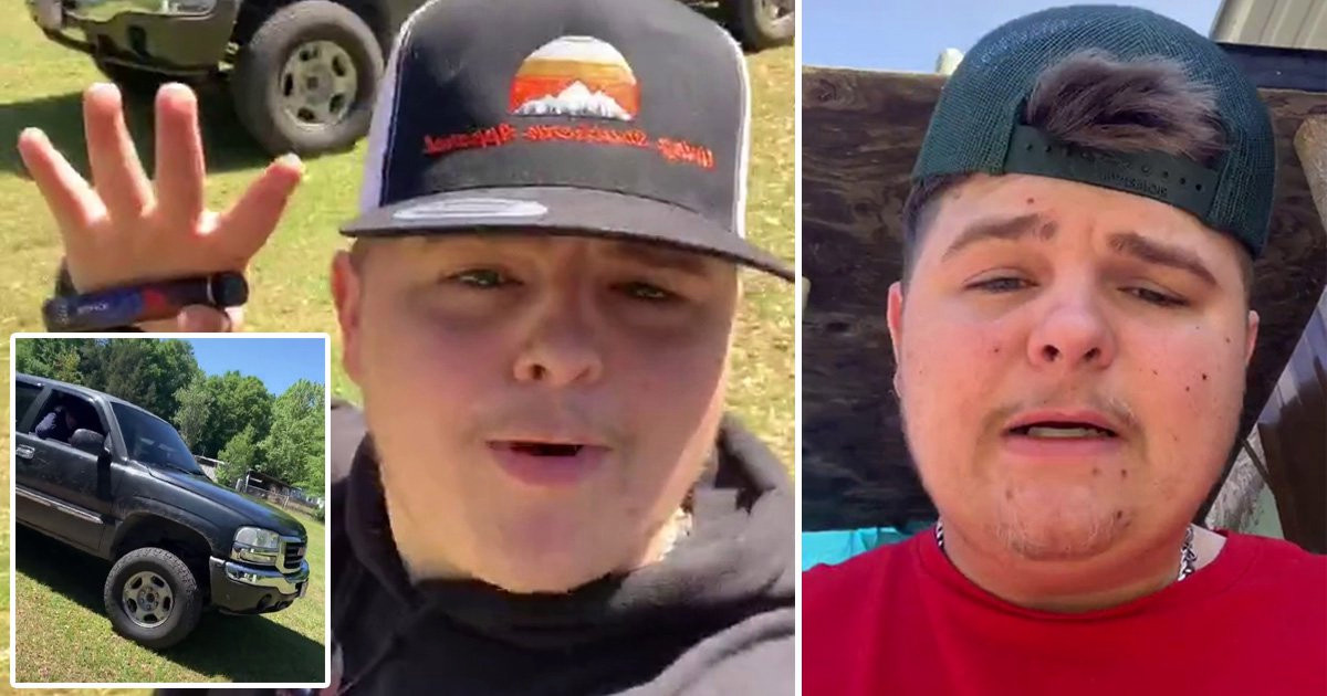 TikTok star Timbo the Redneck dies aged 18 after truck flips on top of him while doing donuts